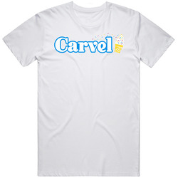 Carvel Ice Cream Logo Mens Size Large White T Shirt Carvel Ice Cream Logo Mens Size Large White T Shirt
