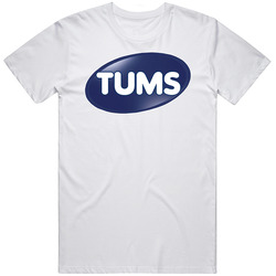 Tums Best Over The Counter Medication Logo Mens Size Large White T Shirt Tums Best Over The Counter Medication Logo Mens Size Large White T Shirt