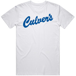 Culver's Favourite Food Mens Size Large White  T Shirt