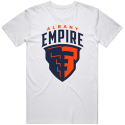 Albany Empire Arena Football League Team Sports Fan Logo Mens Size Large White T Shirt Albany Empire Arena Football League Team Sports Fan Logo Mens Size Large White T Shirt