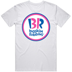 Baskin Robbins Favourite Food Mens Size Large White T Shirt Baskin Robbins Favourite Food Mens Size Large White T Shirt