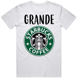 Starbucks Grande Drink Funny Halloween Group Costume Mens Size Large White T Shirt Starbucks Grande Drink Funny Halloween Group Costume Mens Size Large White T Shirt