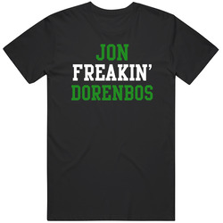 Jon Freakin' Dorenbos Philadelphia Football Player Cool Fan Black Mens Size Large T Shirt Jon Freakin' Dorenbos Philadelphia Football Player Cool Fan Black Mens Size Large T Shirt