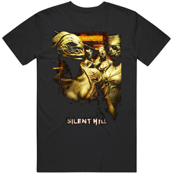Silent Hill Black Mens Size Large T Shirt Silent Hill Black Mens Size Large T Shirt