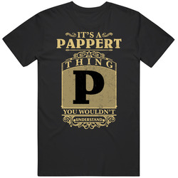 Pappert Thing You Wouldn't Understand Family Name Pride Black Mens Size Large T Shirt Pappert Thing You Wouldn't Understand Family Name Pride Black Mens Size Large T Shirt