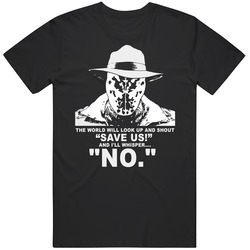 Rorschach Super Hero Vigilante The Watchmen Black Mens Size Large T Shirt Rorschach Super Hero Vigilante The Watchmen Black Mens Size Large T Shirt