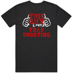 This Guy Thumbs Trap Shooting Favorite Sport Black Mens Size Large T Shirt This Guy Thumbs Trap Shooting Favorite Sport Black Mens Size Large T Shirt