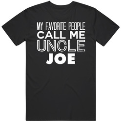 Favorite Uncle Joe Trendy Cool Name Black Mens Size Large T Shirt Favorite Uncle Joe Trendy Cool Name Black Mens Size Large T Shirt