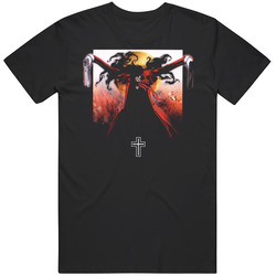 Van Hellsing Alucard Anime Manga Black Mens Size Large T Shirt Van Hellsing Alucard Anime Manga Black Mens Size Large T Shirt