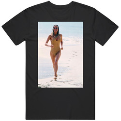Bo Derek's Slow-motion Beach Jog 10 1979 Black Mens Size Large T Shirt Bo Derek's Slow-motion Beach Jog 10 1979 Black Mens Size Large T Shirt