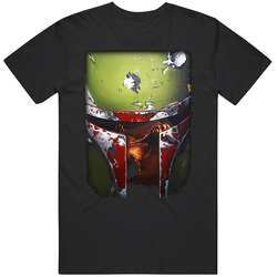 Boba Fett Star Wars Black Mens Size Large T Shirt