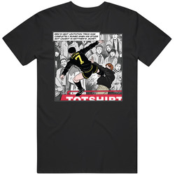 Eric Cantona Legend Drop Kick Black Mens Size Large T Shirt Eric Cantona Legend Drop Kick Black Mens Size Large T Shirt