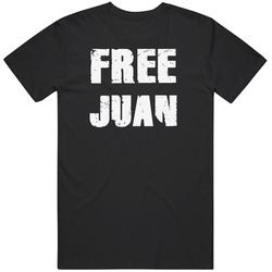 Free Juan Jail Married T Black Mens Size Large T Shirt Free Juan Jail Married T Black Mens Size Large T Shirt