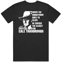 Cale Yarborough Boogyman Black Mens Size Large T Shirt Cale Yarborough Boogyman Black Mens Size Large T Shirt