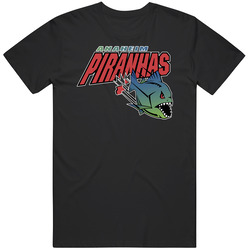 Anaheim Piranhas Arena Football League Team Fan Logo Black Mens Size Large T Shirt Anaheim Piranhas Arena Football League Team Fan Logo Black Mens Size Large T Shirt