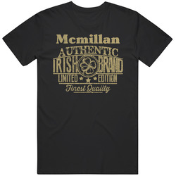 Mcmillan Authentic Irish Brand Custom Name Logo St Patricks Day Party Black Mens Size Large T Shirt Mcmillan Authentic Irish Brand Custom Name Logo St Patricks Day Party Black Mens Size Large T Shirt