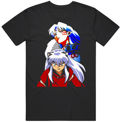 Inuyasha Sesshomaru Magna Black Mens Size Large T Shirt Inuyasha Sesshomaru Magna Black Mens Size Large T Shirt