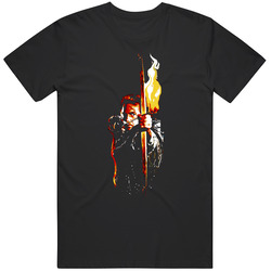 Robin Hood Prince Of Thieves Movie Black Mens Size Large T Shirt