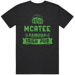 Mcatee Famous Irish Pub Last Name Beer Drinking Team St Patricks Day Black Mens Size Large T Shirt Mcatee Famous Irish Pub Last Name Beer Drinking Team St Patricks Day Black Mens Size Large T Shirt