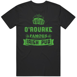 O'rourke Famous Irish Pub Last Name Beer Drinking Team St Patricks Day Black Mens Size Large T Shirt O'rourke Famous Irish Pub Last Name Beer Drinking Team St Patricks Day Black Mens Size Large T Shirt