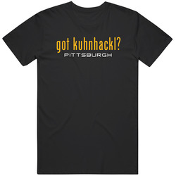 Got Tom Kuhnhackl Pittsburgh Hockey Black Mens Size Large T Shirt Got Tom Kuhnhackl Pittsburgh Hockey Black Mens Size Large T Shirt