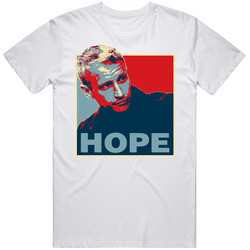 Anderson Cooper Hope Mens Size Large White T Shirt Anderson Cooper Hope Mens Size Large White T Shirt