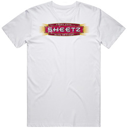 Sheetz Worn Look Mens Size Large White T Shirt Sheetz Worn Look Mens Size Large White T Shirt