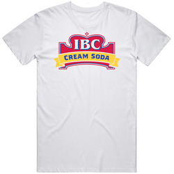 Ibc Cream Soda Best Soda Of All Time Soft Drink Lovers Mens Size Large White  T Shirt