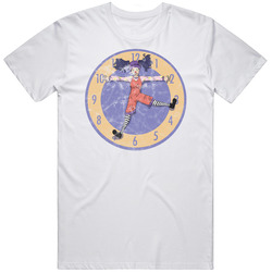 The Big Comfy Couch Loonette Clock Kids Tv Show Worn Look Mens Size Large White T Shirt The Big Comfy Couch Loonette Clock Kids Tv Show Worn Look Mens Size Large White T Shirt