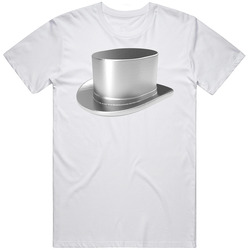 Monopoly Top Hat Game Piece Group Halloween Costume Mens Size Large White T Shirt Monopoly Top Hat Game Piece Group Halloween Costume Mens Size Large White T Shirt