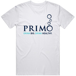 Primo Water Corporation Nasdaq Company Logo Employee Fan Mens Size Large White T Shirt Primo Water Corporation Nasdaq Company Logo Employee Fan Mens Size Large White T Shirt
