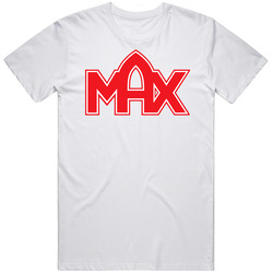 Max Burger Restaurant Logo Mens Size Large White T Shirt Max Burger Restaurant Logo Mens Size Large White T Shirt