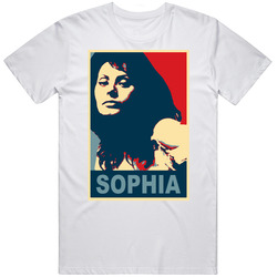 Sophia Loren Mens Size Large White T Shirt Sophia Loren Mens Size Large White T Shirt