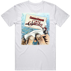Cheech And Chong Up In Smoke Stoner Movie Mens Size Large White T Shirt Cheech And Chong Up In Smoke Stoner Movie Mens Size Large White T Shirt
