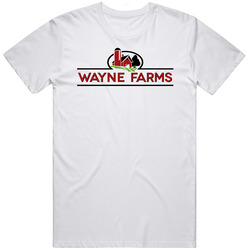 Wayne Farms Inc Nasdaq Company Logo Employee Fan Mens Size Large White T Shirt Wayne Farms Inc Nasdaq Company Logo Employee Fan Mens Size Large White T Shirt