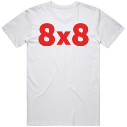 8x8 Inc Cloud Communications Nasdaq Company Logo Employee Fan Mens Size Large White T Shirt 8x8 Inc Cloud Communications Nasdaq Company Logo Employee Fan Mens Size Large White T Shirt