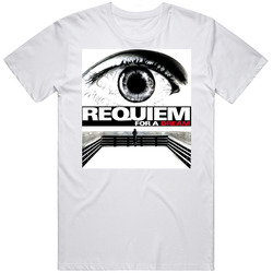 Requiem For A Dream Movie Mens Size Large White T Shirt Requiem For A Dream Movie Mens Size Large White T Shirt