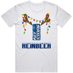 Keystone Reinbeer Funny Beer Lager Fan Christmas Mens Size Large White T Shirt Keystone Reinbeer Funny Beer Lager Fan Christmas Mens Size Large White T Shirt