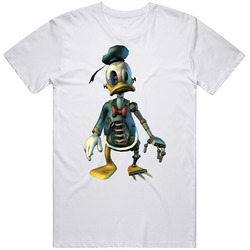Epic Mickey Video Game Donald Duck Mens Size Large White T Shirt Epic Mickey Video Game Donald Duck Mens Size Large White T Shirt
