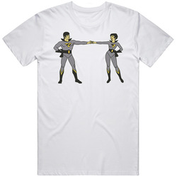 Wonder Twins Mens Size Large White T Shirt Wonder Twins Mens Size Large White T Shirt