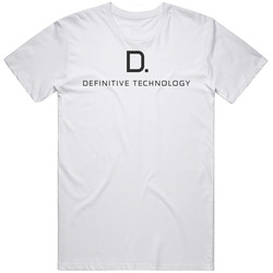Definitive Tech Sound Car Audio Sub Woofer Logo Mens Size Large White T Shirt Definitive Tech Sound Car Audio Sub Woofer Logo Mens Size Large White T Shirt
