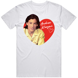Andrew Keegan 90s Movie Tv Stars Heartthrob Fan Mens Size Large White T Shirt Andrew Keegan 90s Movie Tv Stars Heartthrob Fan Mens Size Large White T Shirt