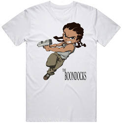 The Boondocks Tv Show Mens Size Large White T Shirt The Boondocks Tv Show Mens Size Large White T Shirt