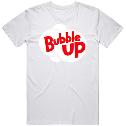 Bubble Up Best Soda Of All Time Soft Drink Lovers Mens Size Large White  T Shirt