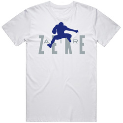 Air Zeke Ezekiel Elliott Jump Dallas Football Player Fan Parody Mens Size Large White T Shirt Air Zeke Ezekiel Elliott Jump Dallas Football Player Fan Parody Mens Size Large White T Shirt