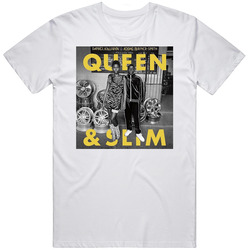 Queen And Slim Popular Romantic Drama Movie Lovers Mens Size Large White T Shirt Queen And Slim Popular Romantic Drama Movie Lovers Mens Size Large White T Shirt