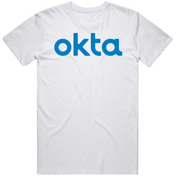Okta Inc Nasdaq Company Logo Employee Fan Mens Size Large White T Shirt Okta Inc Nasdaq Company Logo Employee Fan Mens Size Large White T Shirt