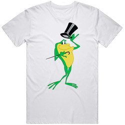 Looney Tunes Michigan J Frog Retro Cartoon Mens Size Large White T Shirt Looney Tunes Michigan J Frog Retro Cartoon Mens Size Large White T Shirt