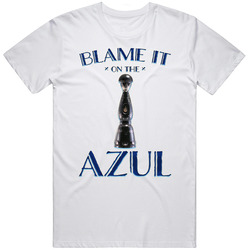 Blame It On The Azul Tequila Mexico Drinks Alcohol Mens Size Large White T Shirt Blame It On The Azul Tequila Mexico Drinks Alcohol Mens Size Large White T Shirt