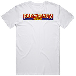Pappadeaux Seafood Kitchen Phoenix Arizona Top Restaurants Food Fan Lover Foodie Mens Size Large White  T Shirt